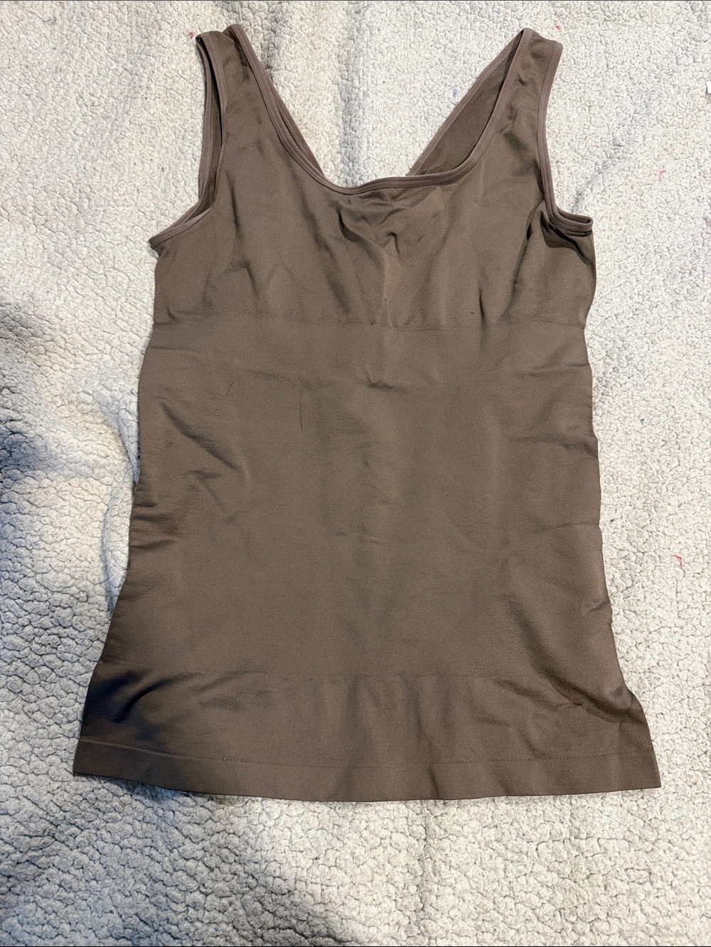 Yummie Seamless Brown Shaping Tank Top